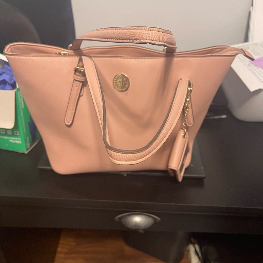 Anne Klein pink handbag